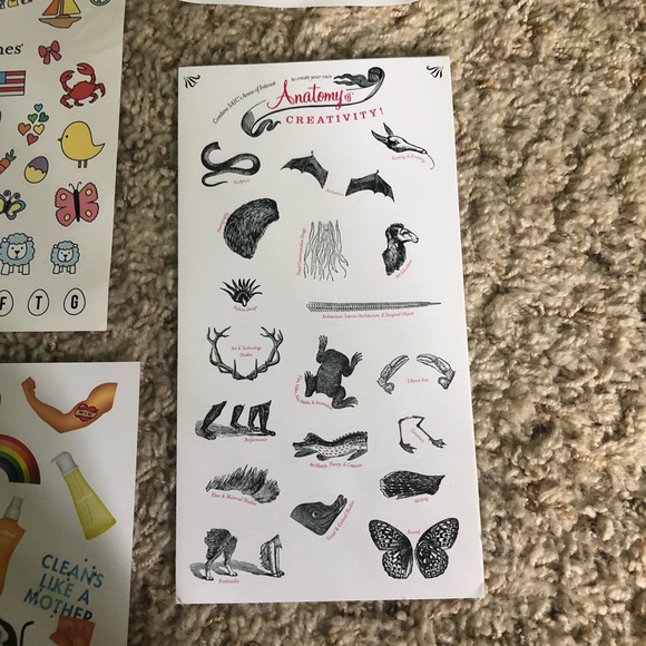 BRAND NAME STICKER SHEET - Picture 6 of 7